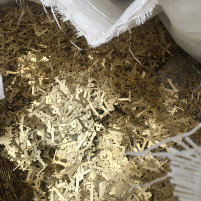 Phế liệu đồng thau (đồng vàng) lá